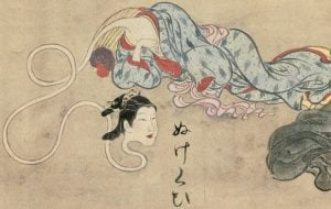 Rokurokubi, monstruos de Japón