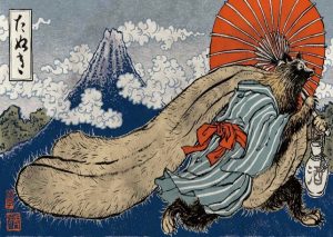 Tanuki, monstruos de Japón