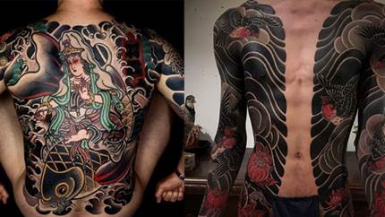estigma de llevar tatuajes en Japón asociado con la yakuza