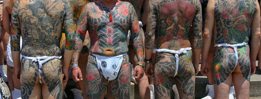 tatuajes irezumi en yakuzas