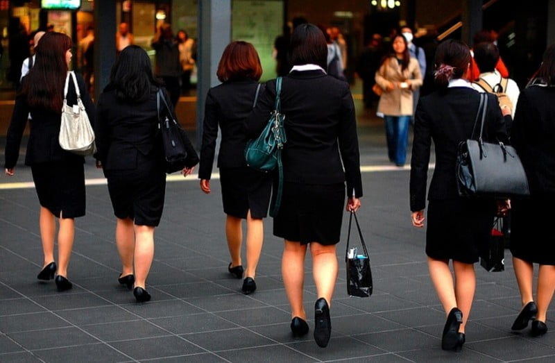 la mujer japonesa en el mercado laboral