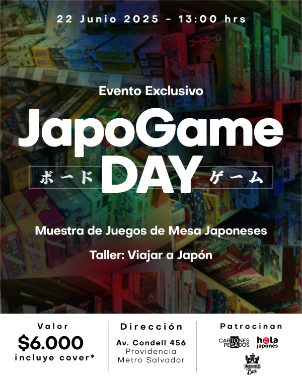 Taller viajar a japon ludum bar cartones pesados hola japones juegos de mesa viaje a japon