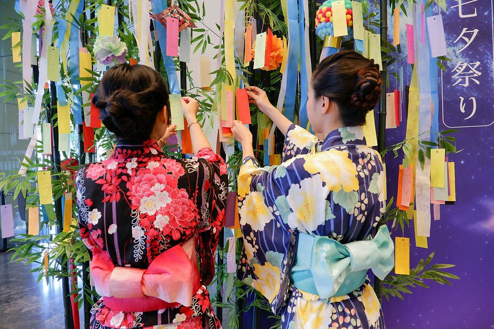 Tanzaku del festival tanabata