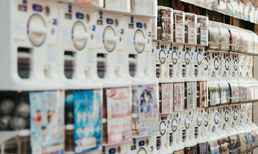 Máquinas de gacha