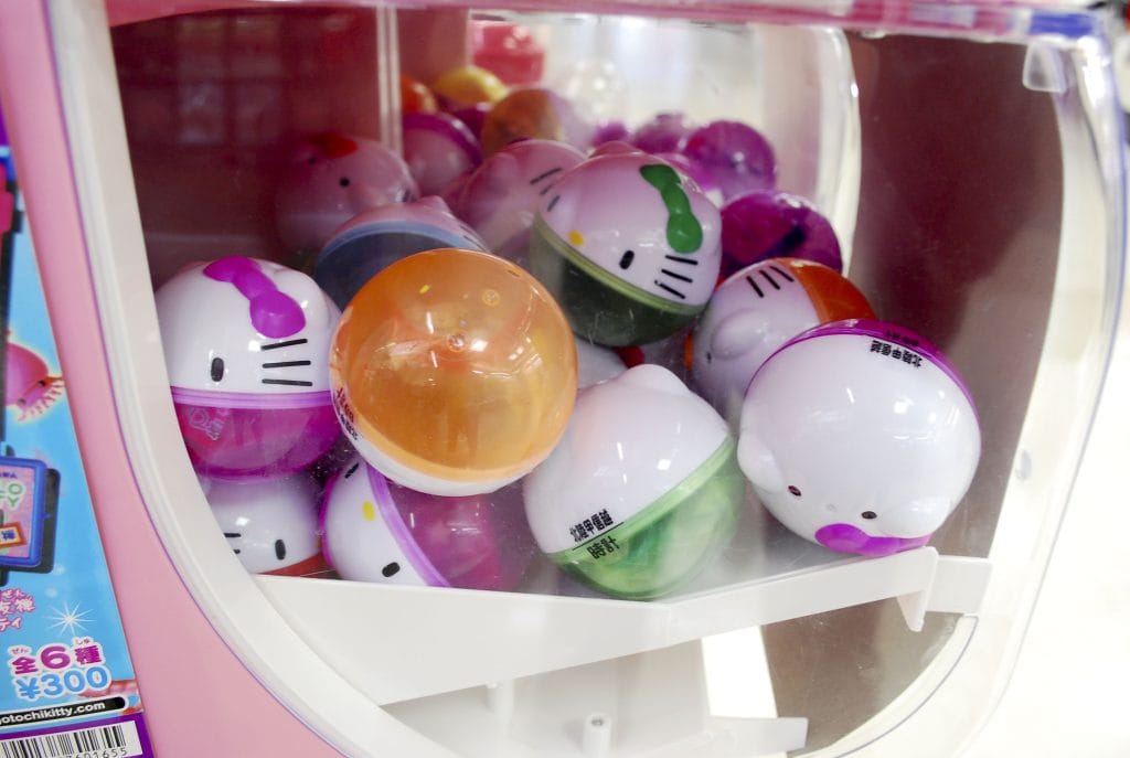 Cápsulas de Hello Kitty